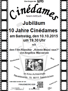Cinedames Jubiläum für Homepage